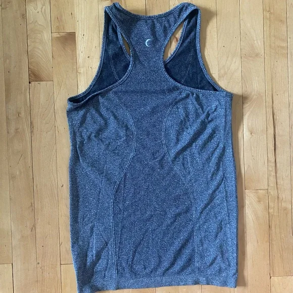 Zyia Gray Copper Charge Seamless Tank - Picture 3 of 5